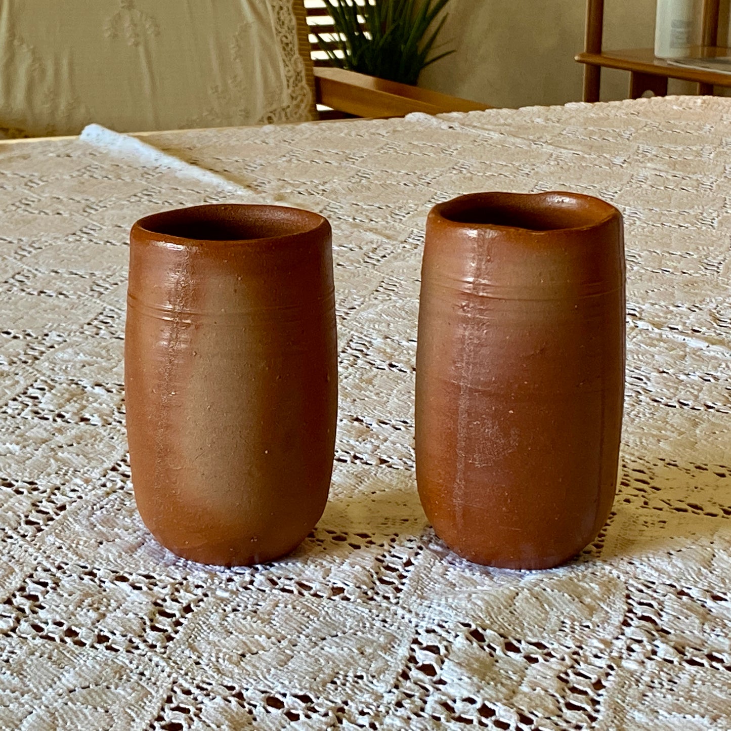備前緋襷 麦酒呑 ペア
