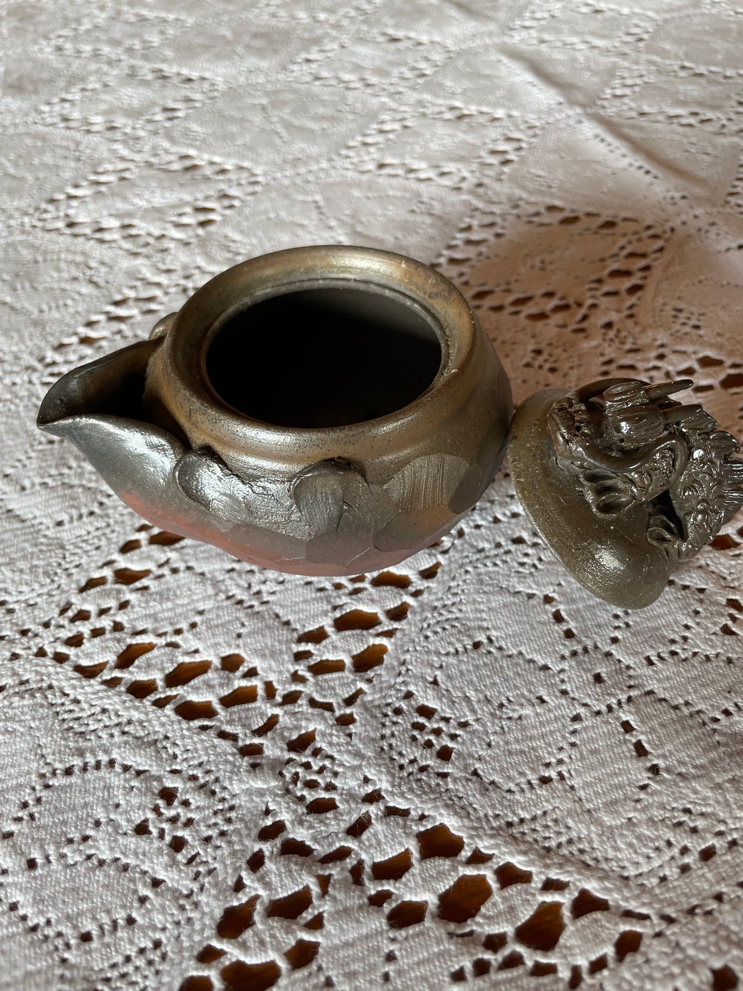 備前焼　zikisai 龍の宝瓶