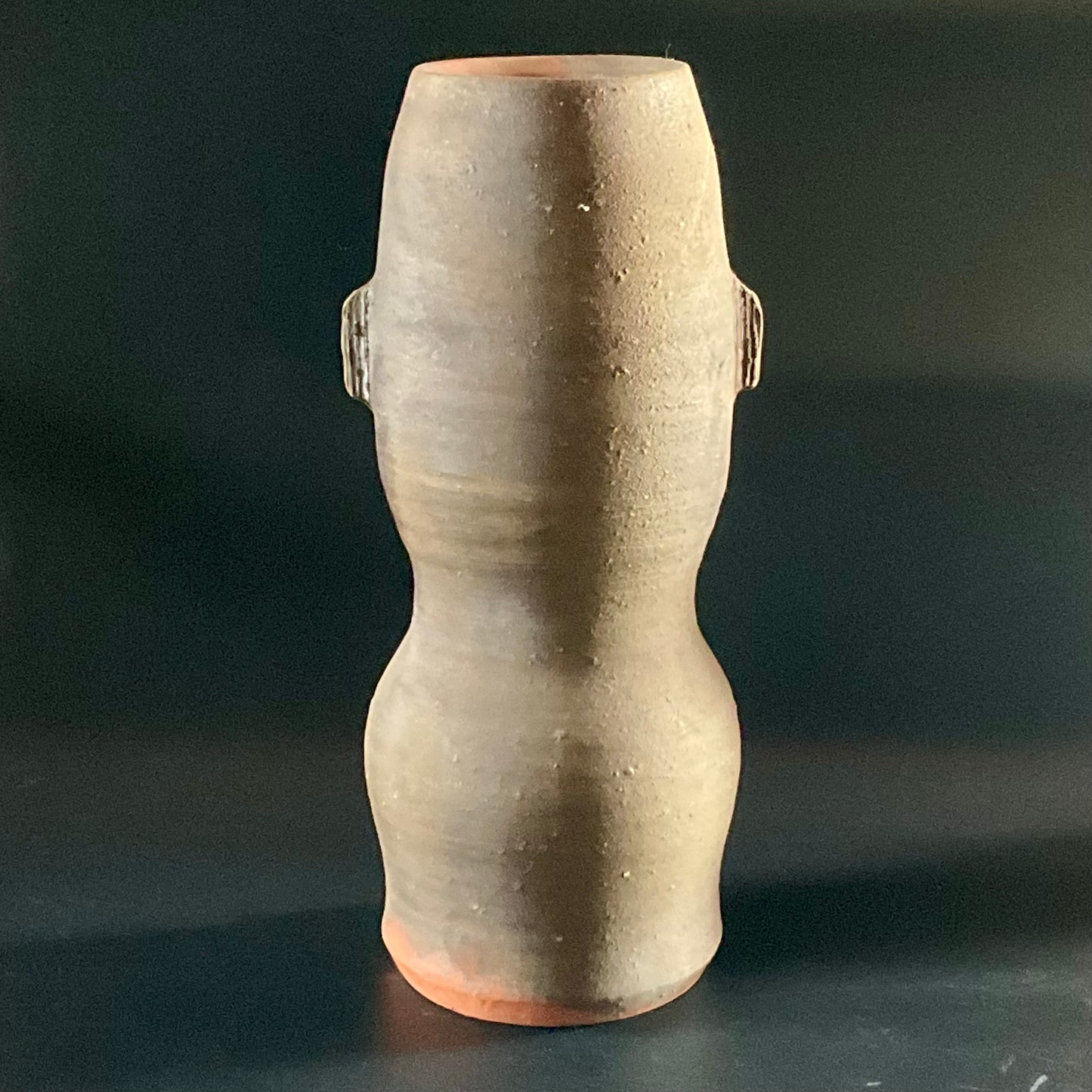 備前耳付き花器