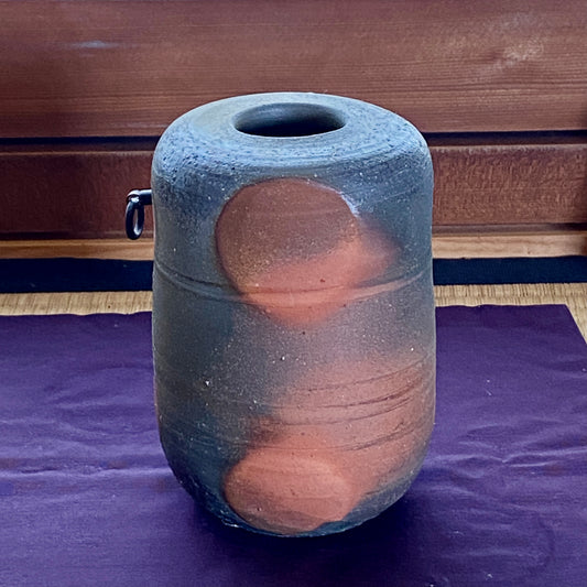 備前窯変掛花入